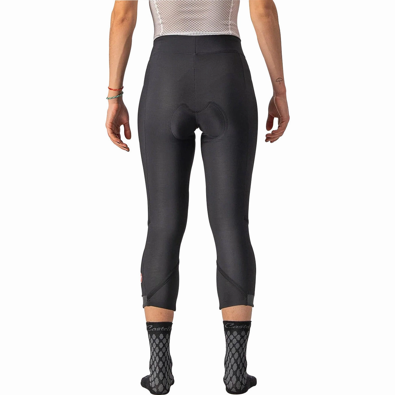 Sleek Comfort Workwear Castelli Velocissima Thermal Womens Long Cycling Tights - Black