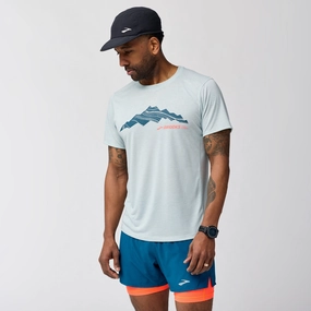 Casual Chic Look Eco Friendly Dye Brooks Men's Distance Short Sleeve 3.0