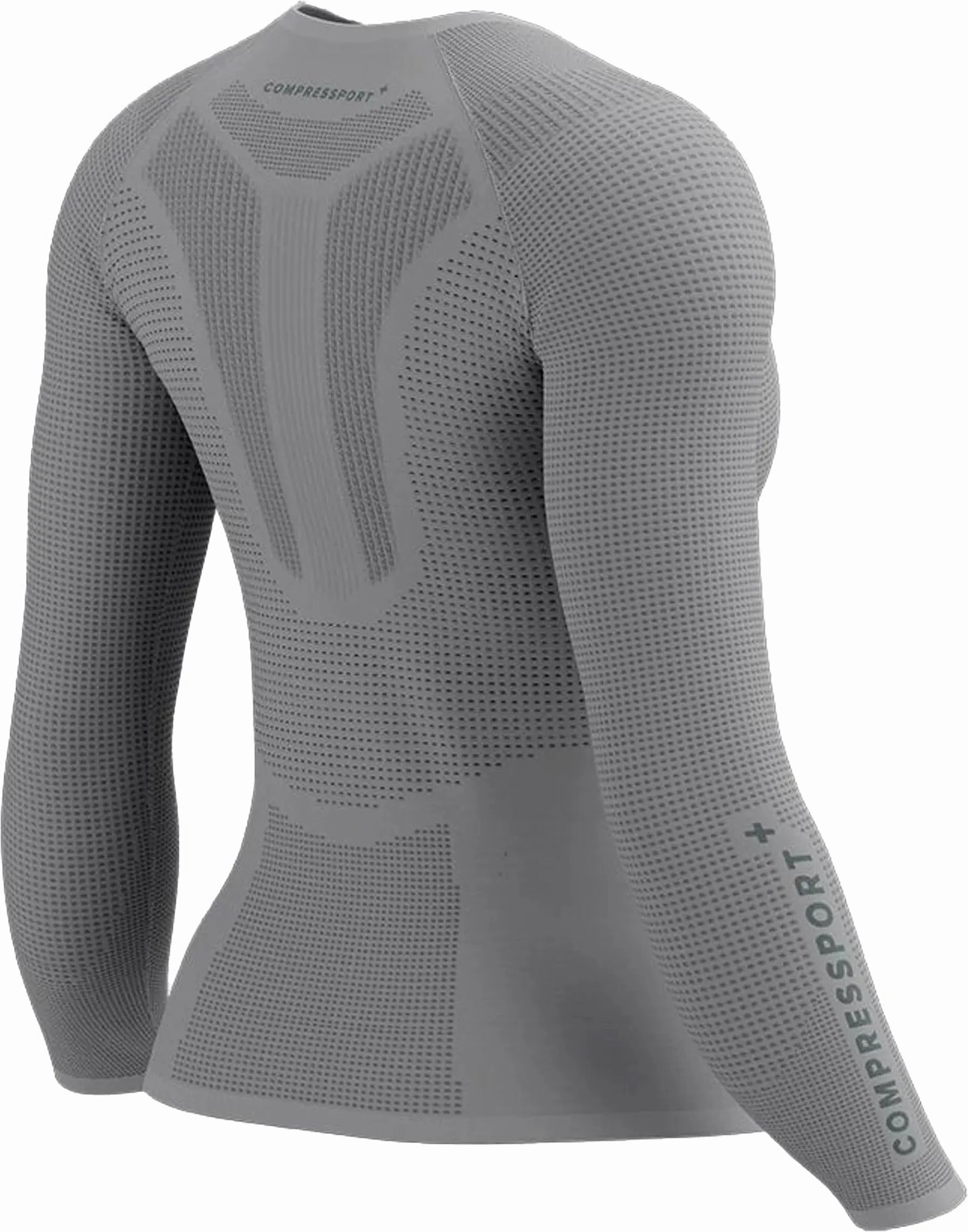 Compressport On/Off Base Layer Long Sleeve Womens Running Top - Grey Performance factor