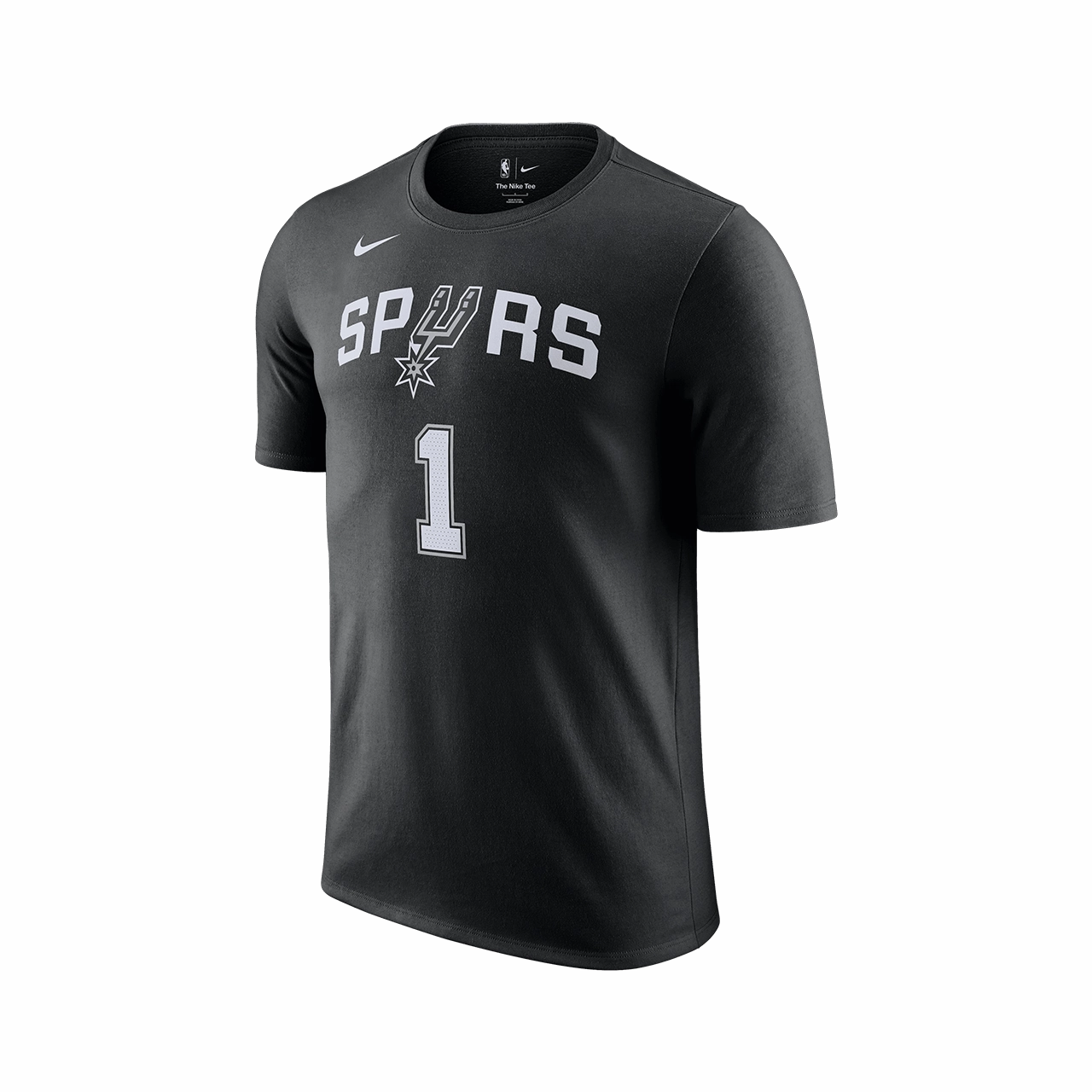 Nike NBA Victor Wembanyama San Antonio Spurs Icon Edition Player Tee Pilling Resistant Finish Cozy Wardrobe