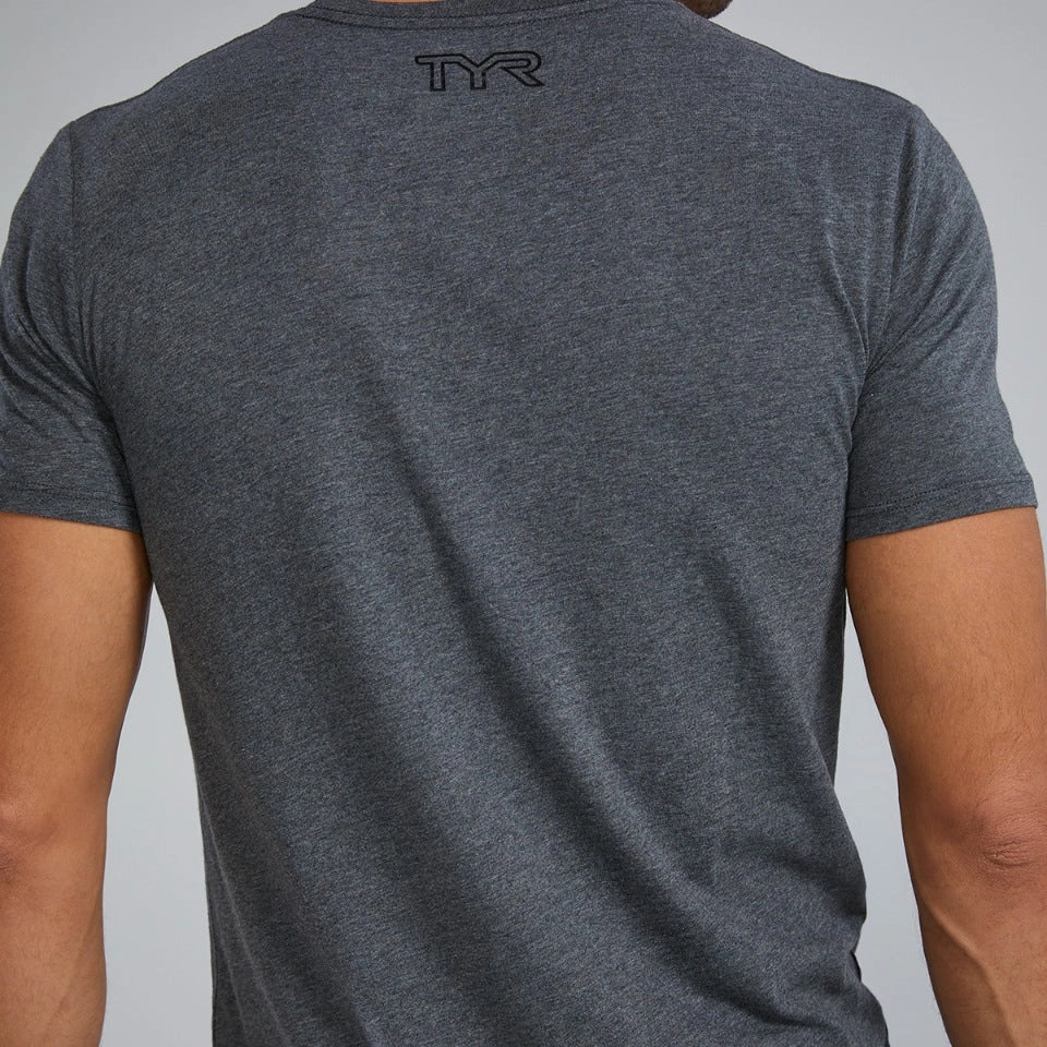 Quality Comfort Classic Wear Men's TYR Tri-Blend Tech Tee