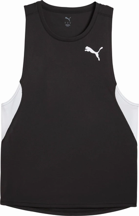 Adjustable Puma Cross The Line 3 Mens Running Vest - Black