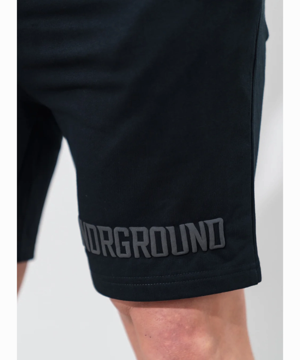 AntiPilling MoistureControl Lining UNDRGROUND Relaxed Fit Shorts (Jet Black)