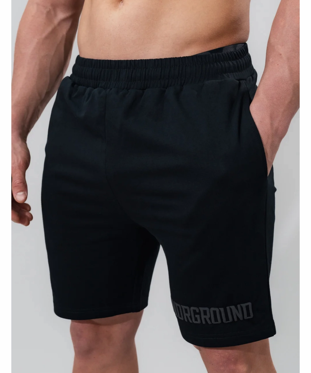 Daily Style UNDRGROUND Relaxed Fit Shorts (Jet Black)