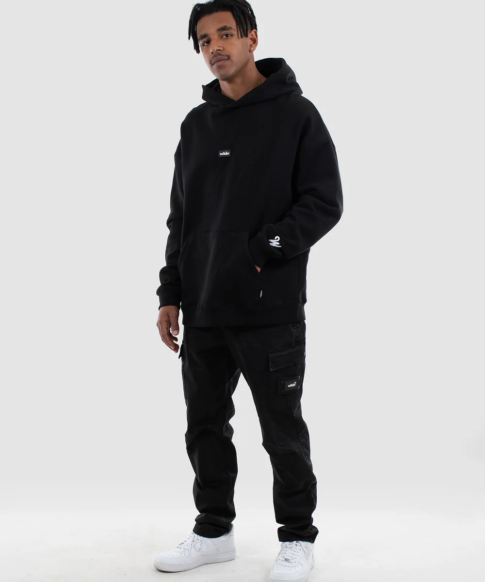 WNDRR Fairfax Cargo Pant (Black) Downtown Cool