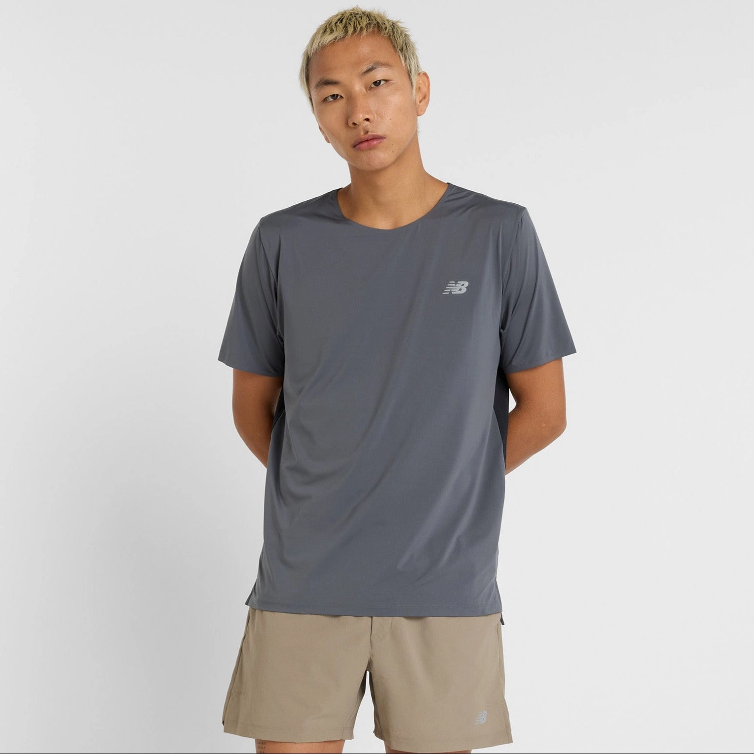 Water Based Ink Print Urban Streetwear New Balance Men's Race Day T-Shirt