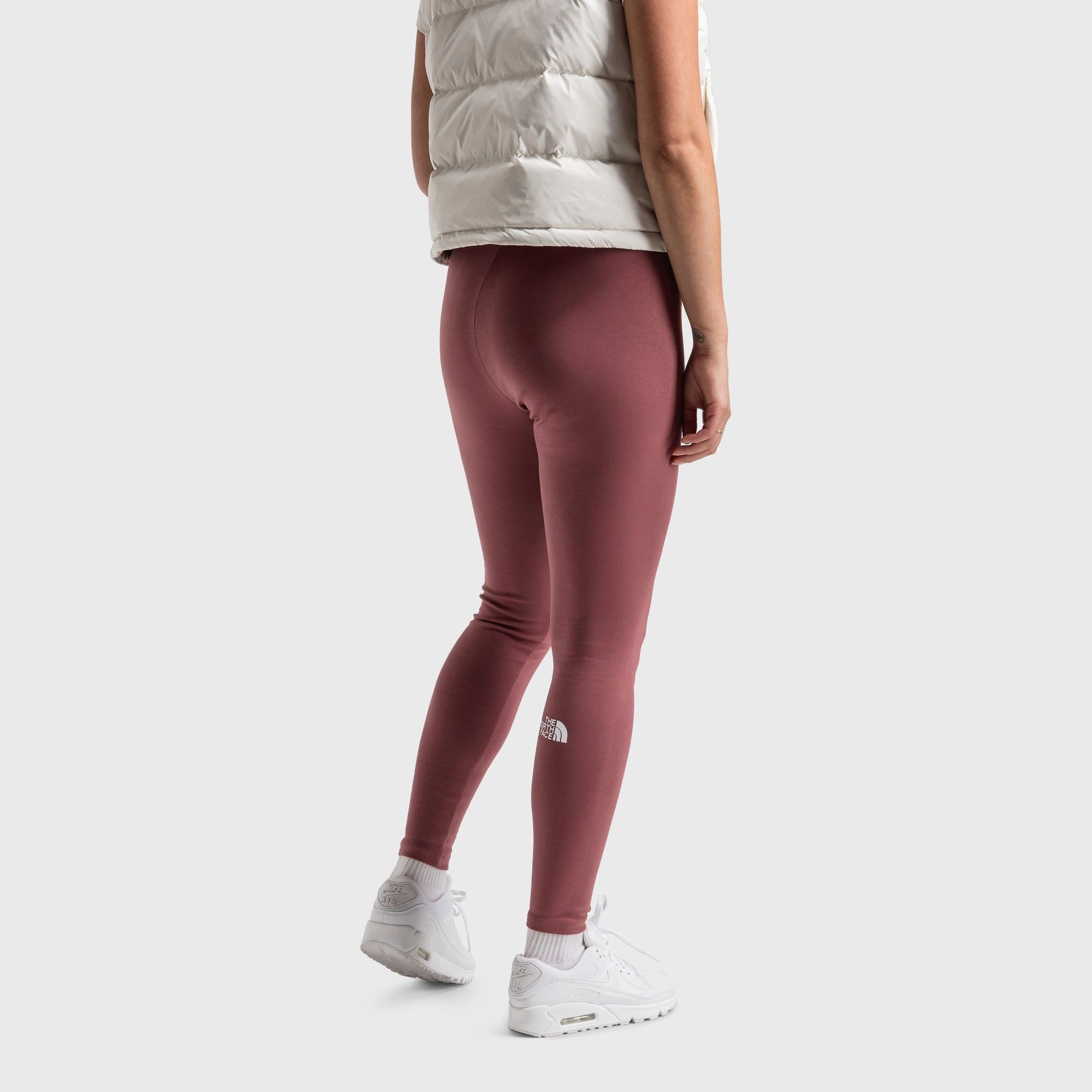 Zip-front-design The North Face Women's Hi-Rise Tights / Wild Ginger