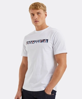 DoubleLayeredEdging Nautica Dane Tee (White)