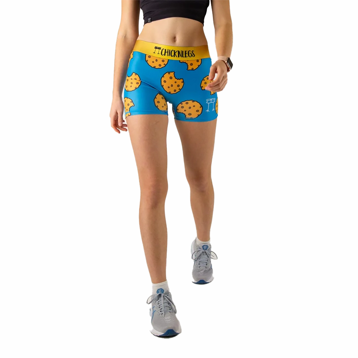 Low Maintenance Fabric ChicknLegs 3" Compression Shorts Cookies