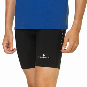 Ronhill Core Stretch Mens Short Running Tights - Black Hassle free maintenance Basic Stretch