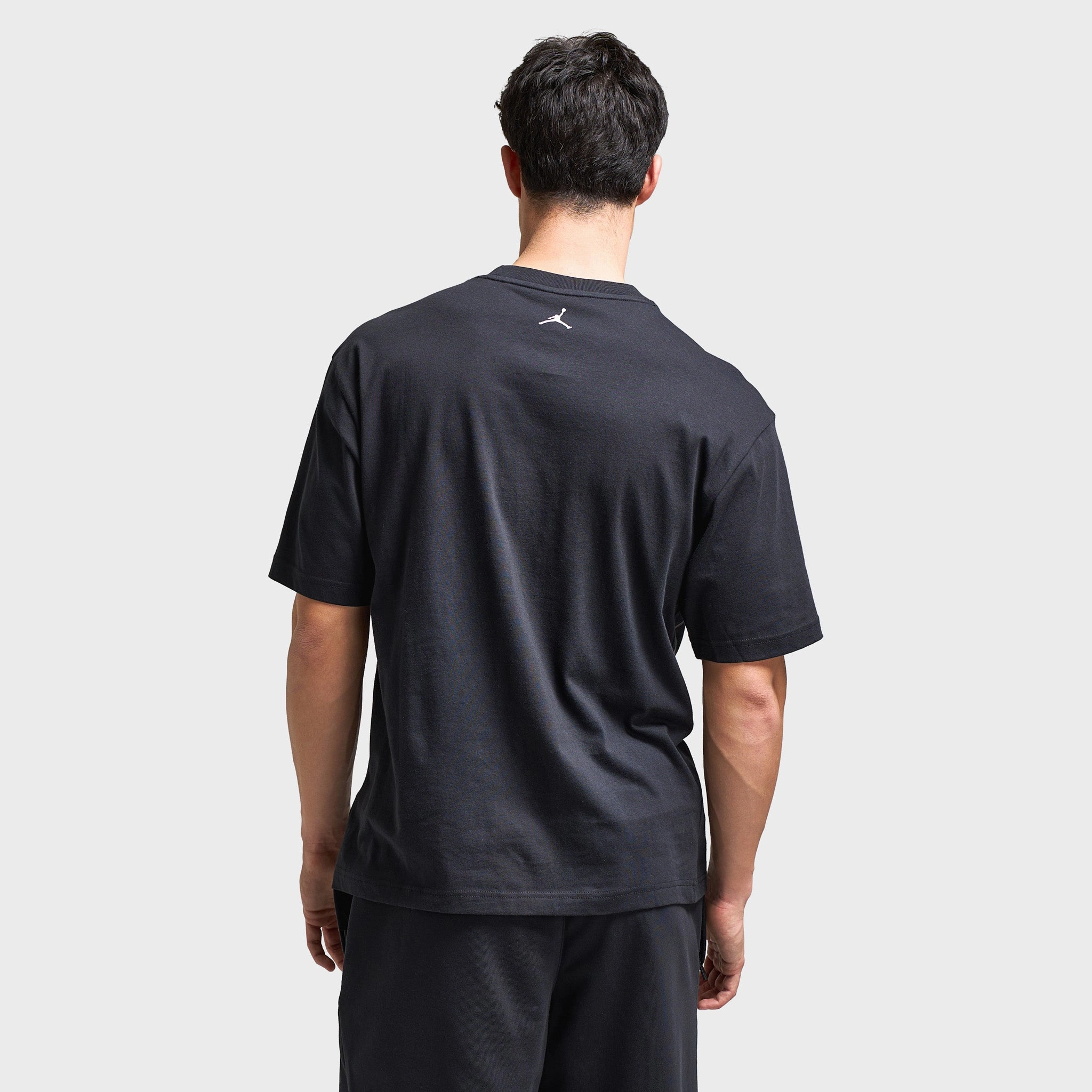 Jordan Dri-FIT Think Graphic T-Shirt Black / White Ventilation Panels short term projects