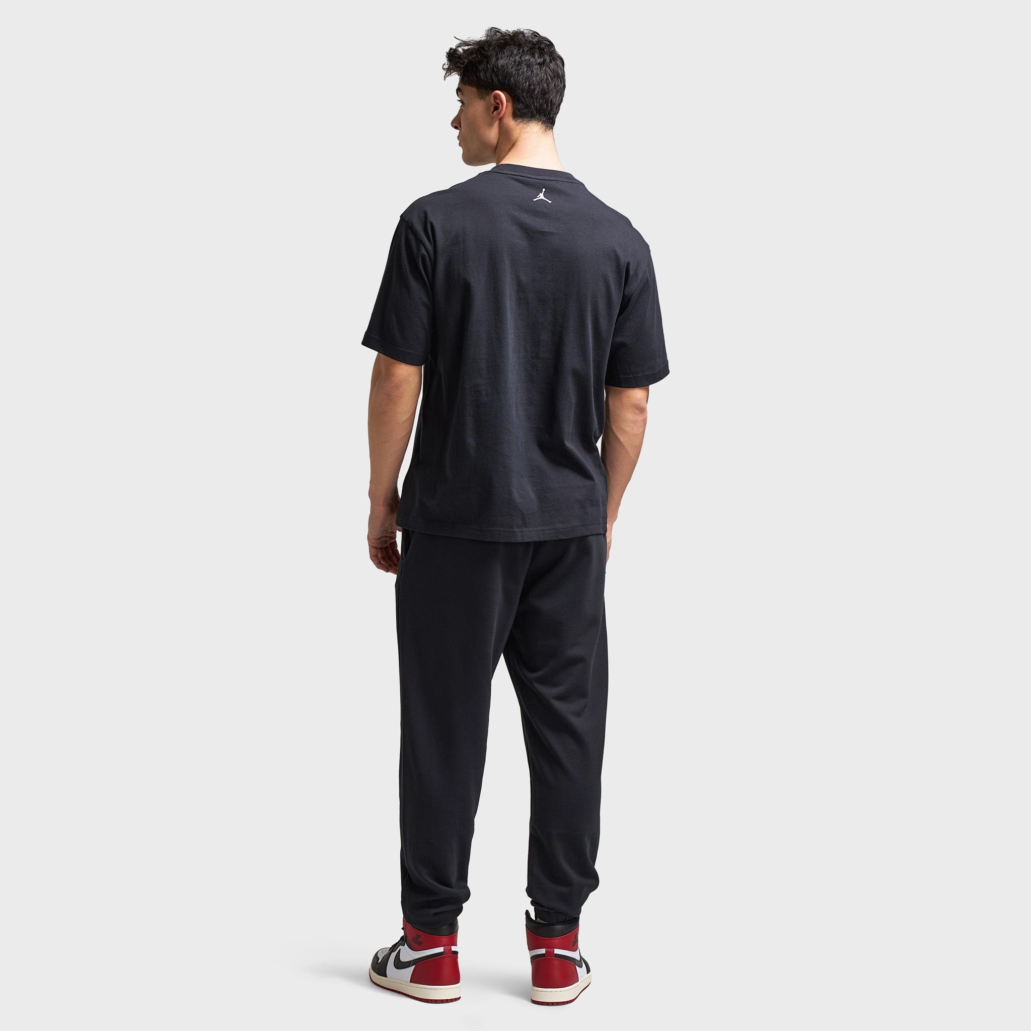 operators Quick Dry Technology Jordan Dri-FIT Think Graphic T-Shirt Black / White