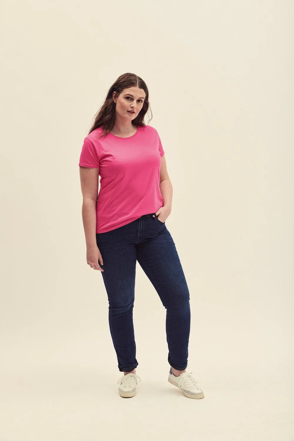 Ladies Iconic T | BLACK EcoFriendly Dye Handmade Fit