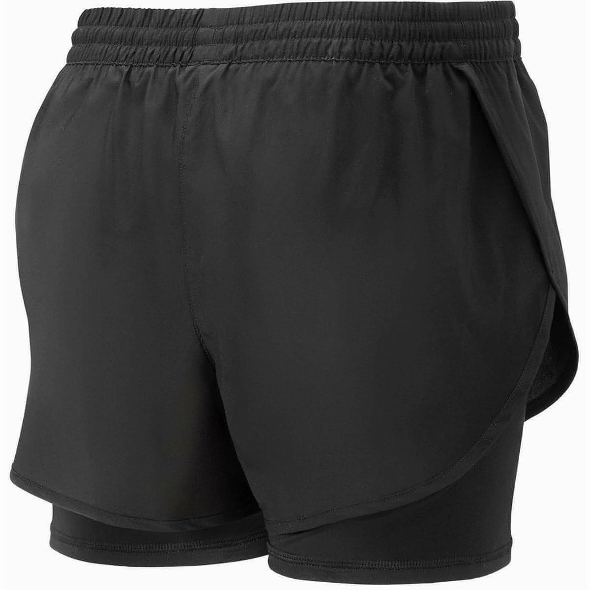 Puma Woven 2 In 1 Womens Running Shorts - Black Casual Style Comfy Feel