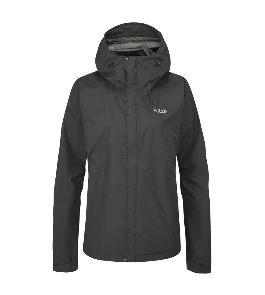Women's Downpour Eco Jacket | BLACK AntiPilling