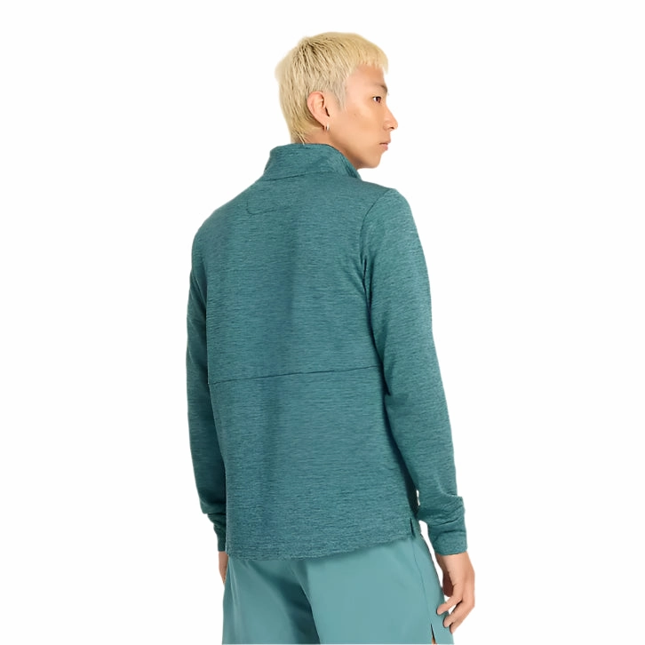 Men's Athletics Heat Grid 1/2 Zip Matte Fabric