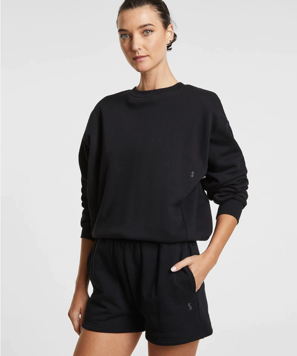 Ksubi 3x4 Klassic Crew (Jet Black) ButterSoftKnit Love Glow