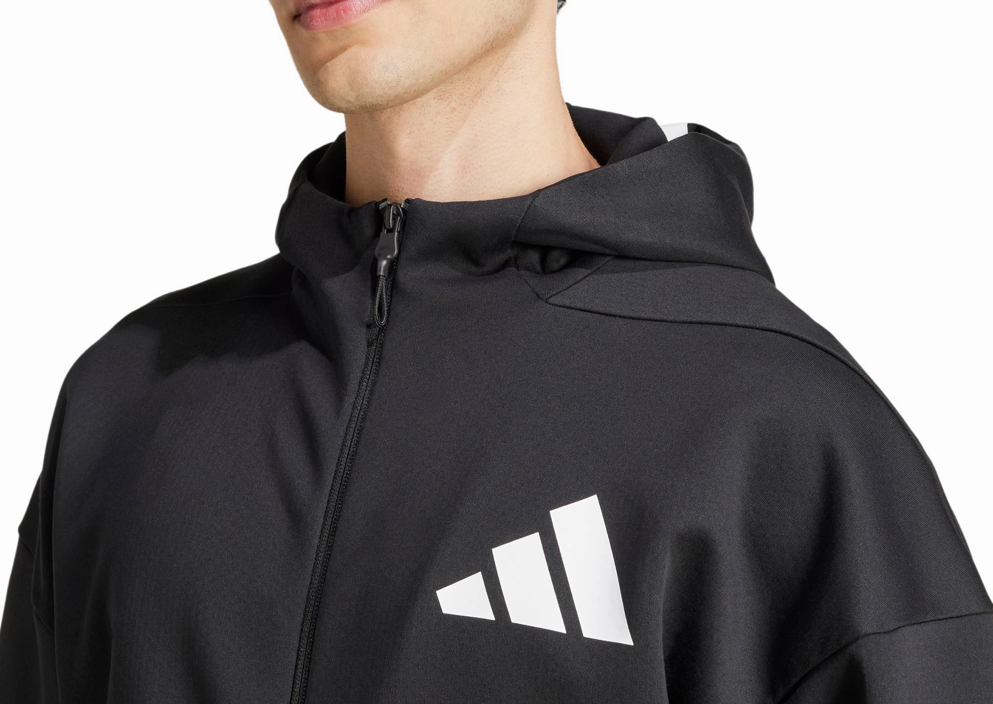 Icon Fit Classic Mode adidas Z.N.E Mens Training Track Jacket - Black