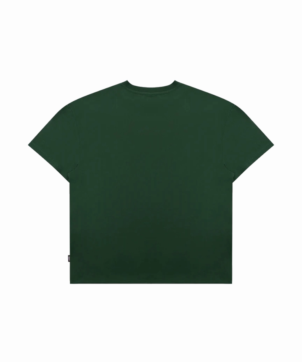WNDRR XLR8 Box Fit Tee (Forest Green) Prince Core