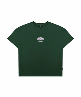 WNDRR XLR8 Box Fit Tee (Forest Green) OdorControlTech
