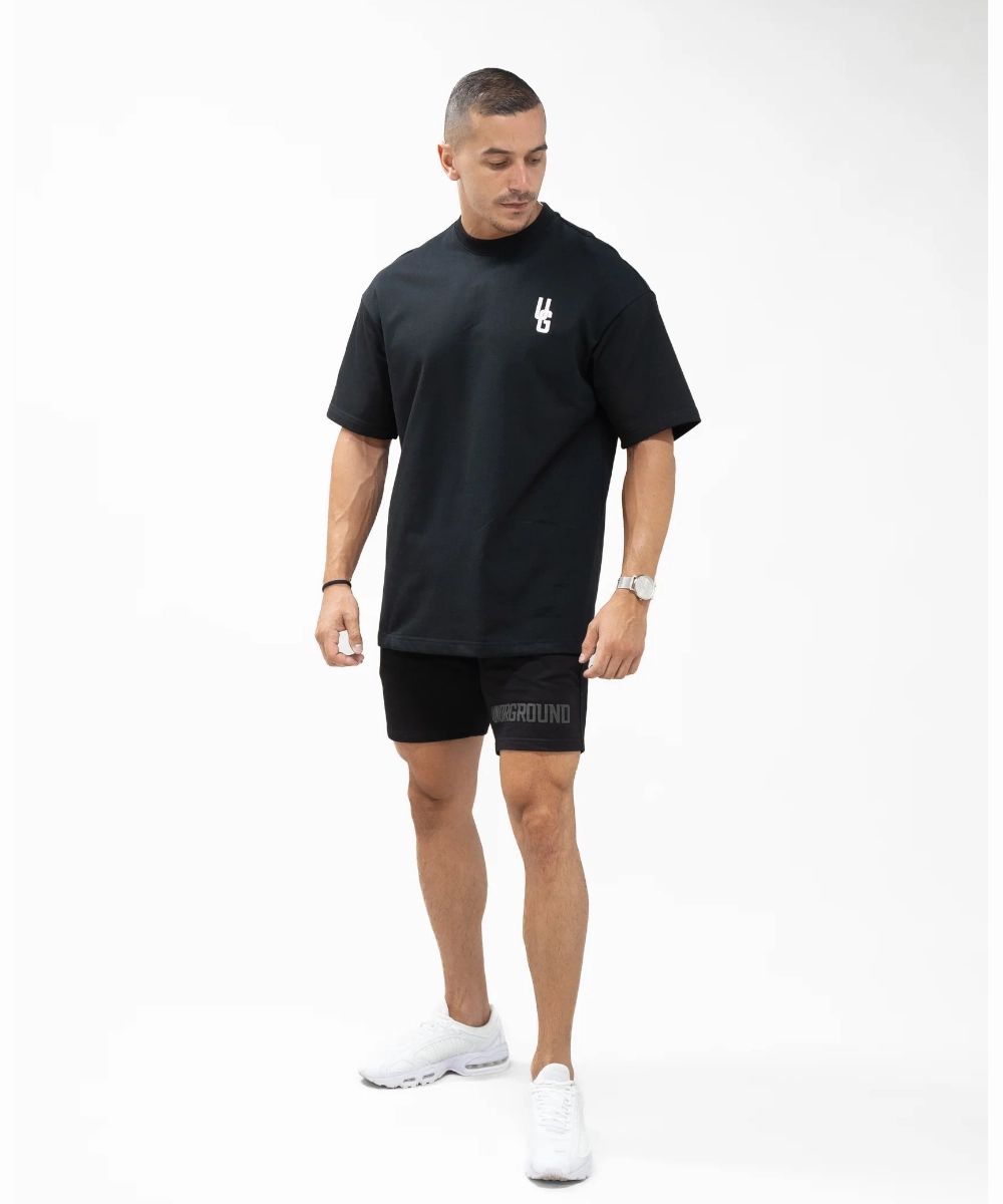 Office Glam UNDRGROUND Such Is Life Relaxed Fit Tee (Blk/Pink)