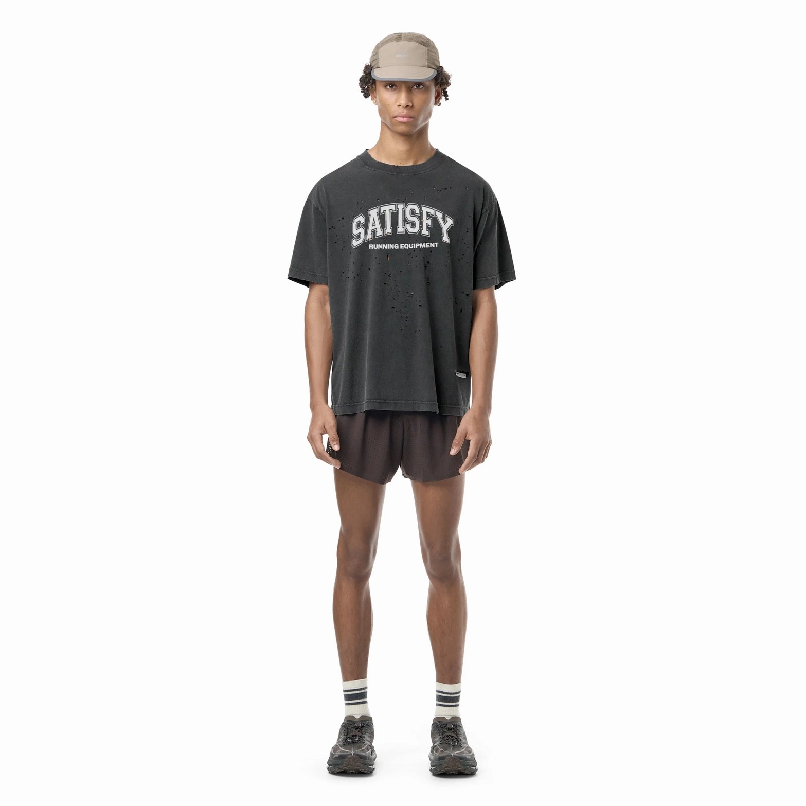 MothTech Tee Aged Black v4 AllDayComfort WrinkleResistantCloth
