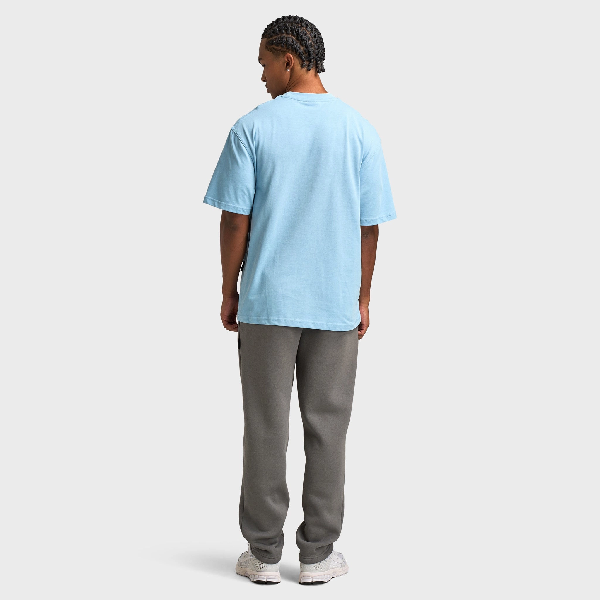 fiber - reinforced body Surveillance - ready Hoodrich Dark Oversized T-shirt Glacier Lake / Lava Smoke