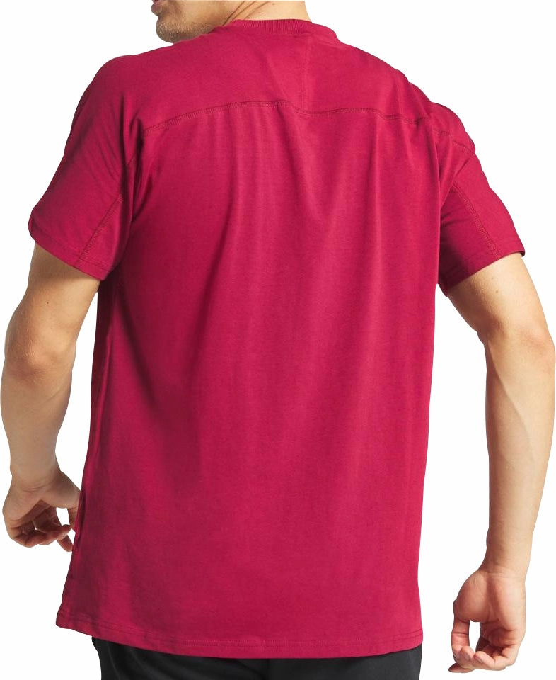 Red Flash Road Soul Gymshark Compound Short Sleeve Mens Training Top - Red