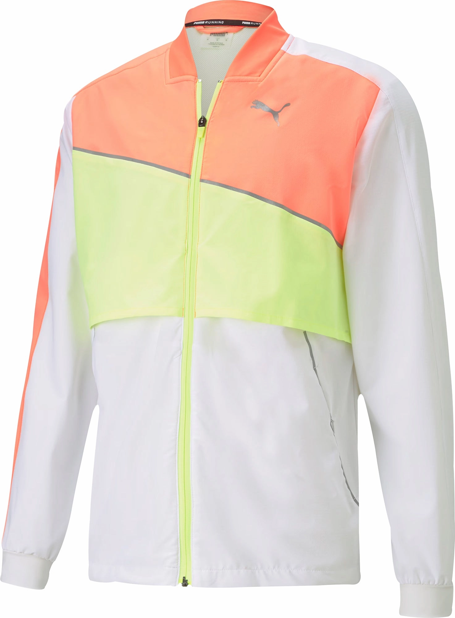 Packable design Puma Lite Woven Ultra Mens Running Jacket - White