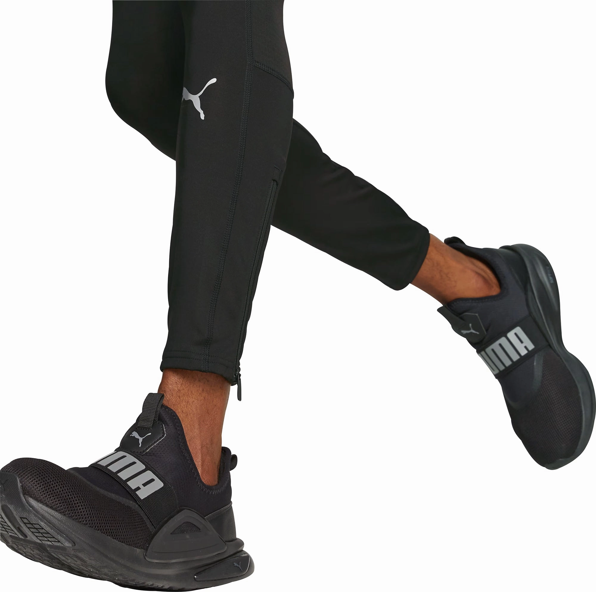 Puma Run Favourite Mens Long Running Tights - Black Thermal-insulation
