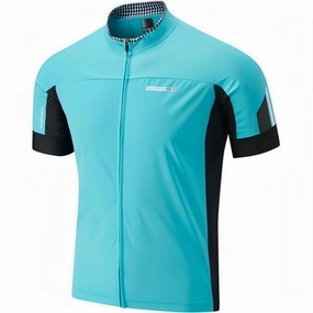 Gym Wear dimension Madison RoadRace Windtech Mens Windproof Road Cycling Jersey - Blue