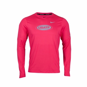 Metropolitan area Craft Nike USATF Men's Dri-FIT Element Running Crew Top