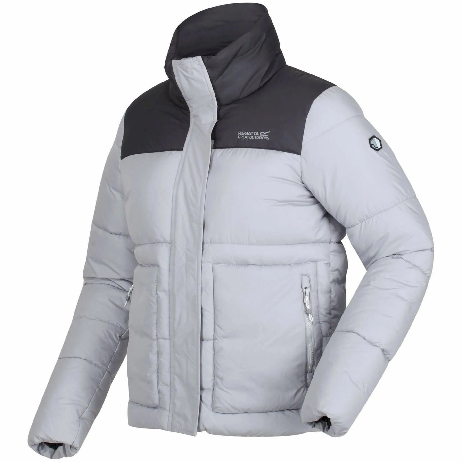 Eco Friendly Coating Tailored Cut Regatta Embury Womens Insulated Jacket - Grey