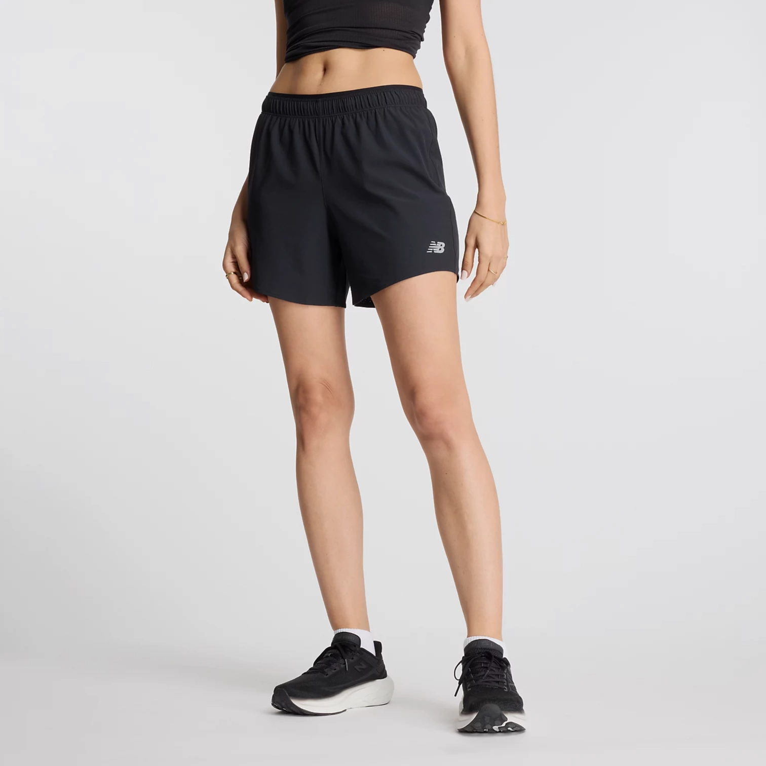 Minimalist Look Stain Release Finish New Balance Women's RC Short 5"