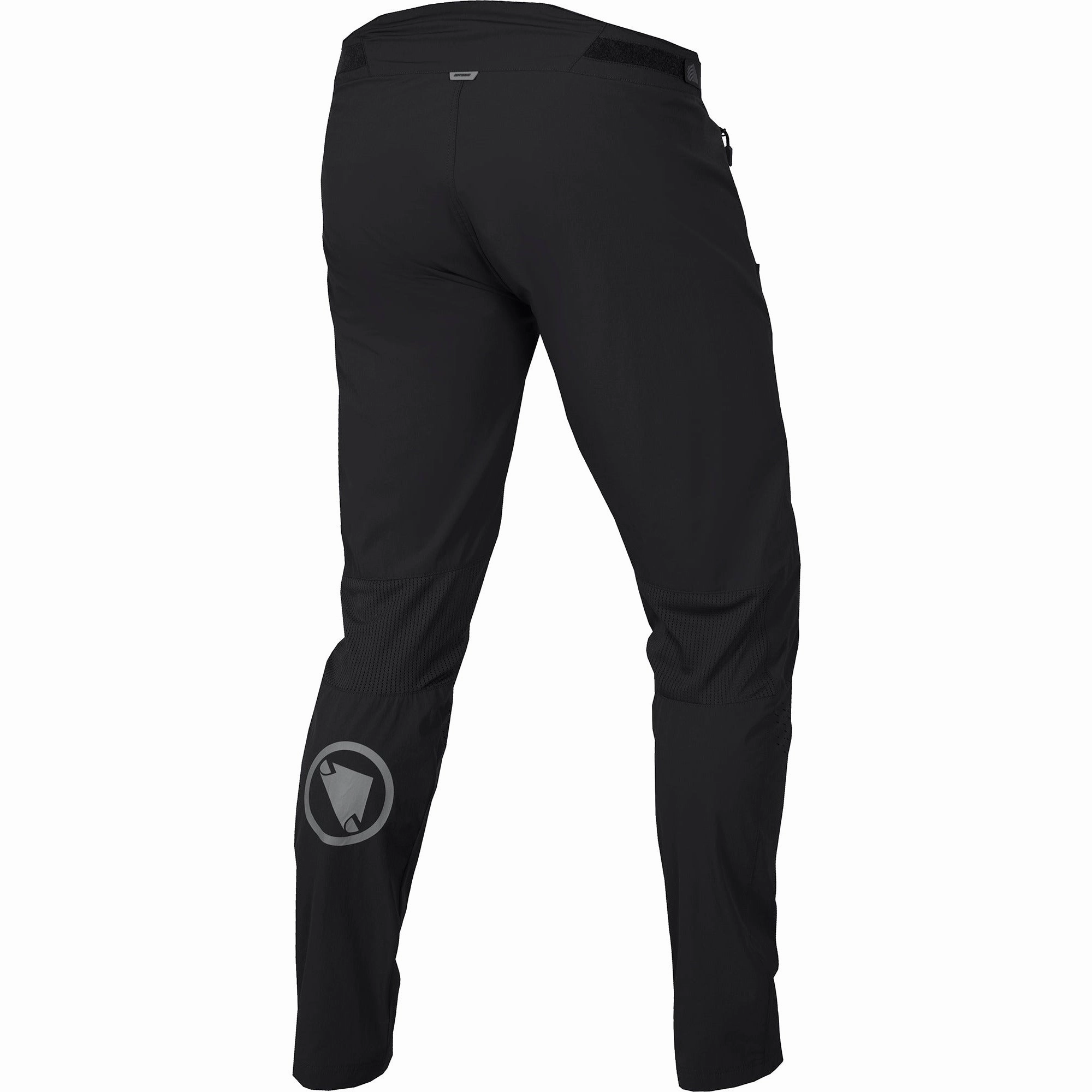 Endura MT500 Burner Lite Mens Cycling Trousers - Black Thermal Regulating Fabric Back pockets