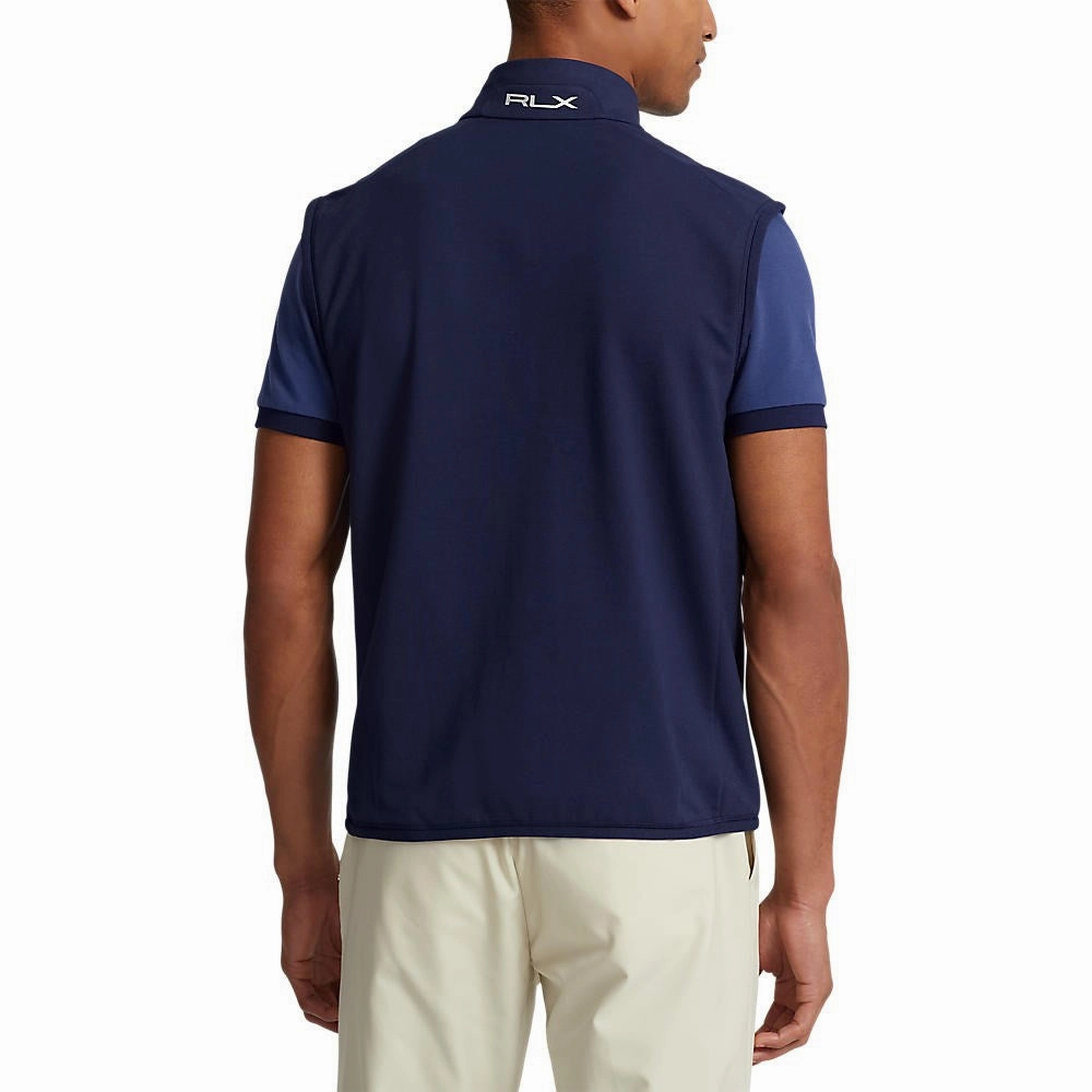 RLX Ralph Lauren Tech Terry Golf Vest - French Navy Modern
