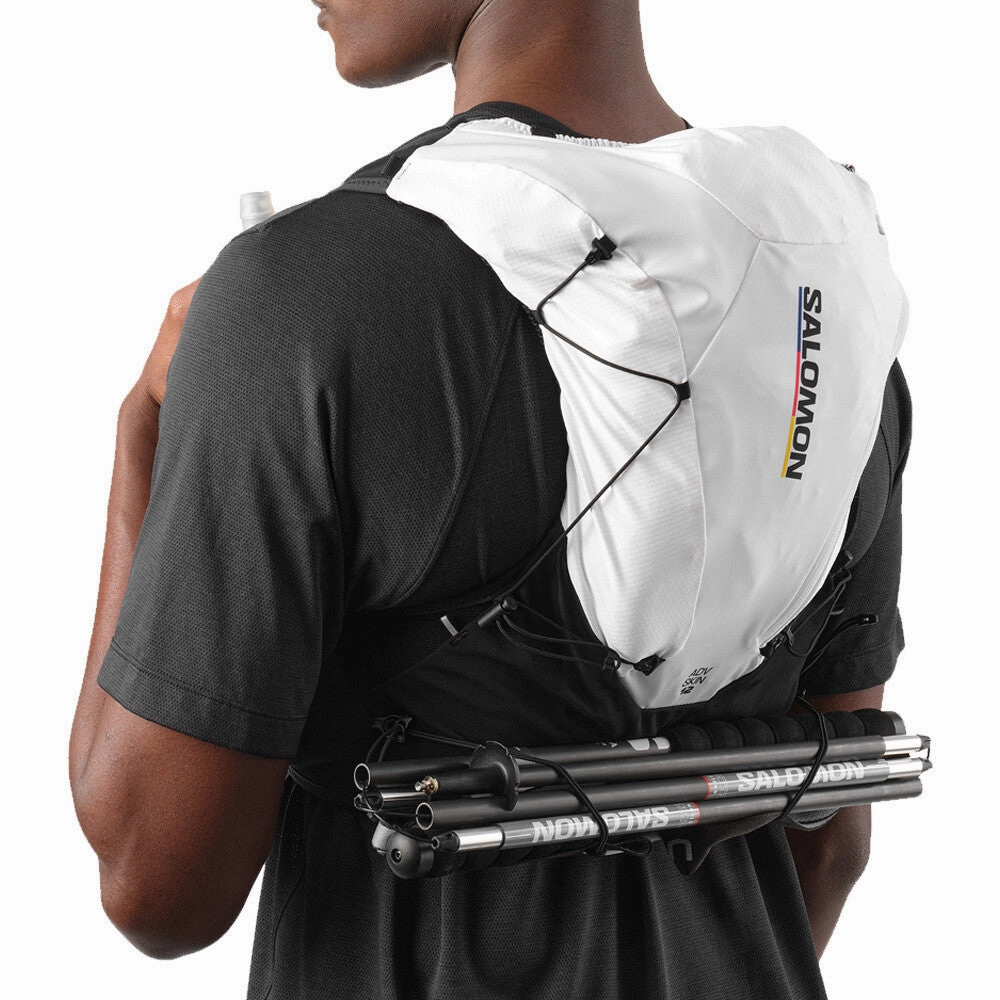 Advance Skin 12 Race Flag Set Running Vest Black / White Evening Look site