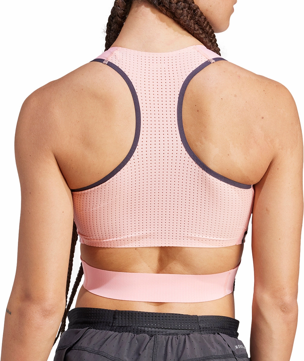 Hobby adidas Adizero Promo Womens Running Crop Top - Pink