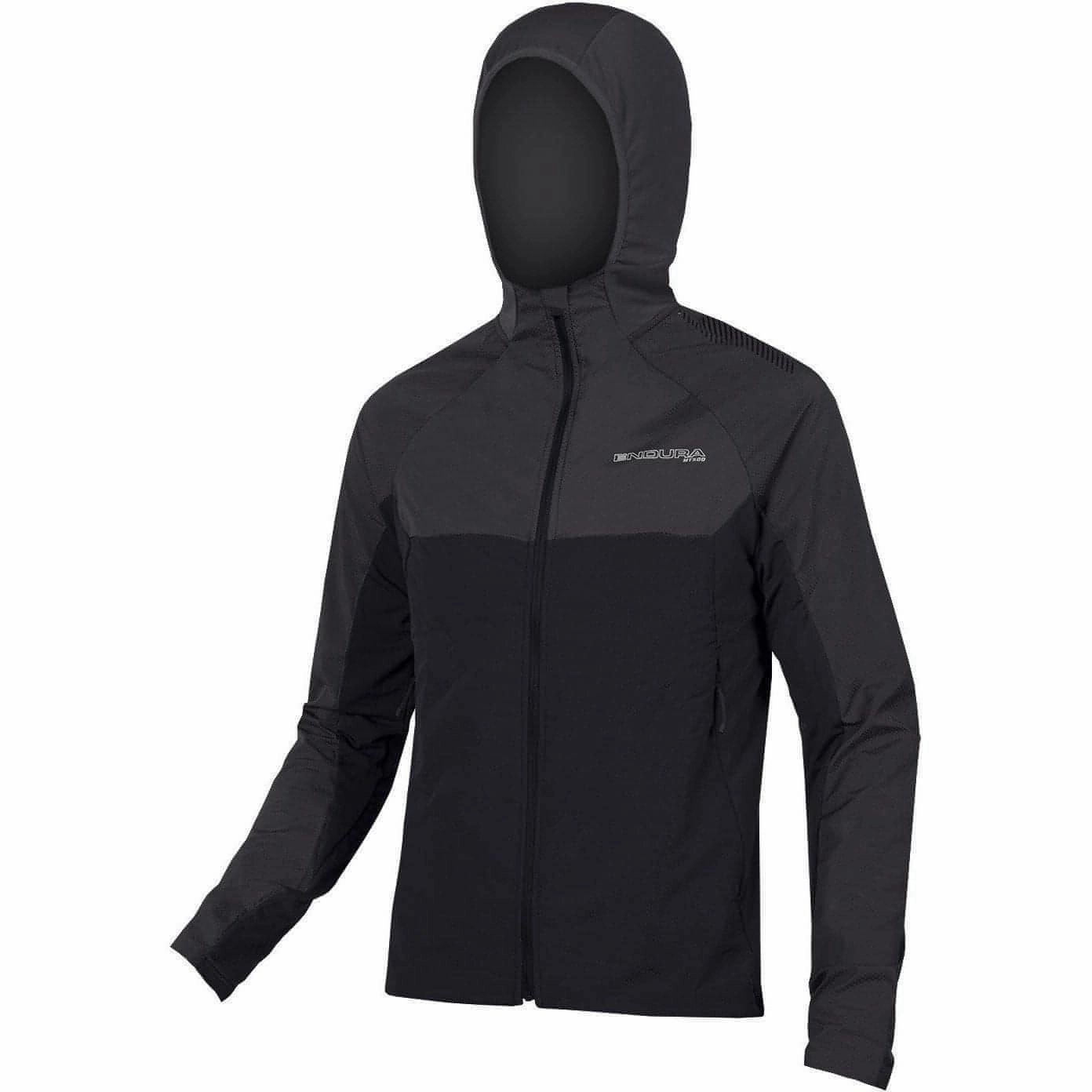 Endura MT500 Thermo II Long Sleeve Mens Cycling Jersey - Black Big