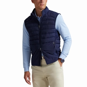 multiple pockets Compliment RLX Ralph Lauren Lightweight Performance Golf Gilet - Refined Navy