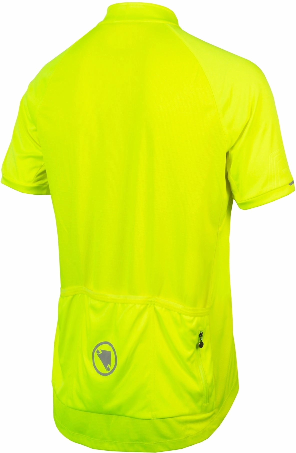 Endura Xtract II Short Sleeve Mens Cycling Jersey - Yellow Dynamic Performance Kinetic Flex Zoning