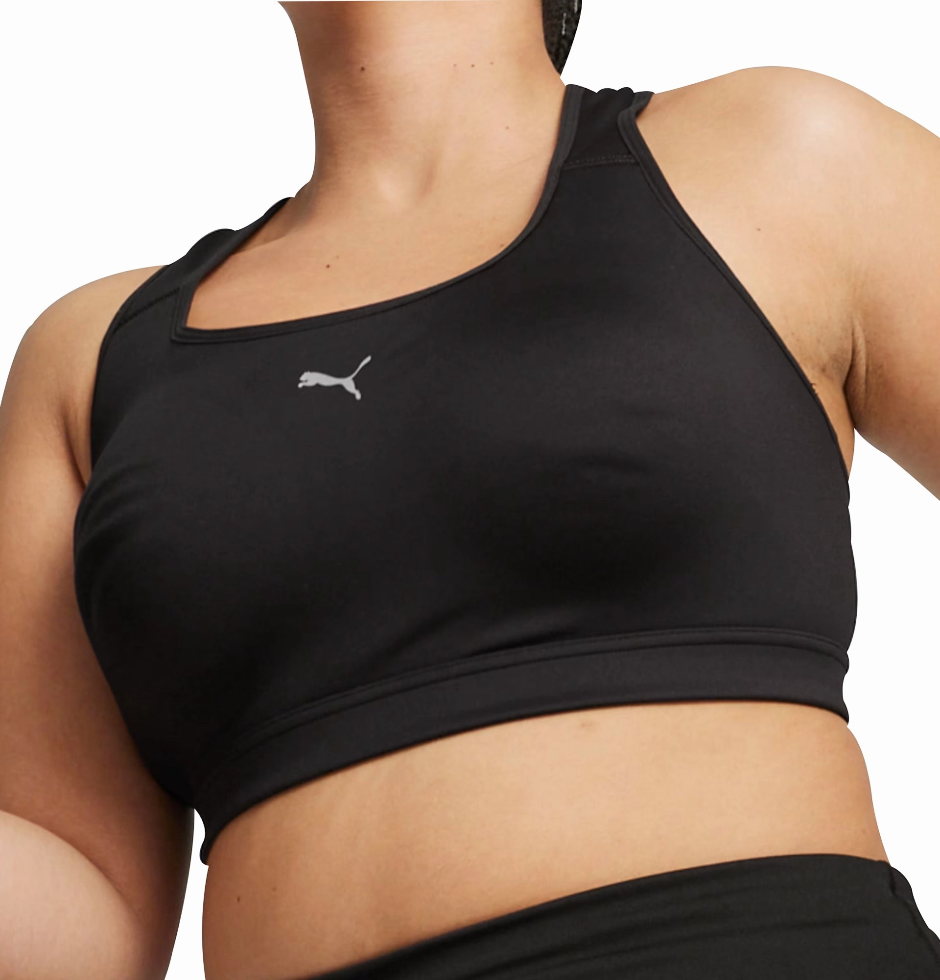 Puma 4KEEPS Womens Running Sports Bra - Black lifestyle