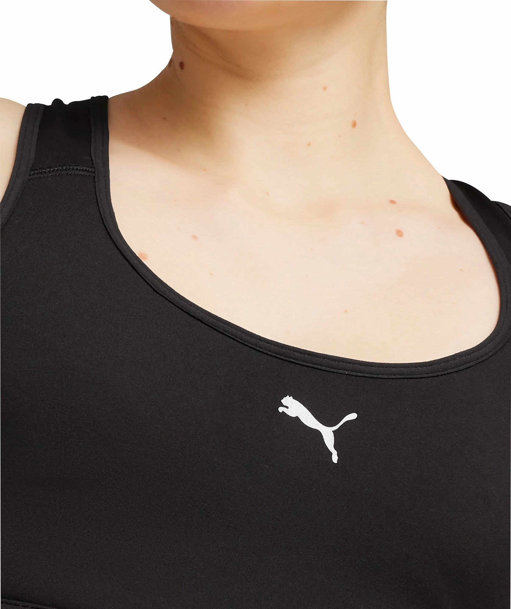 Puma 4KEEPS Womens Running Sports Bra - Black fitness studio