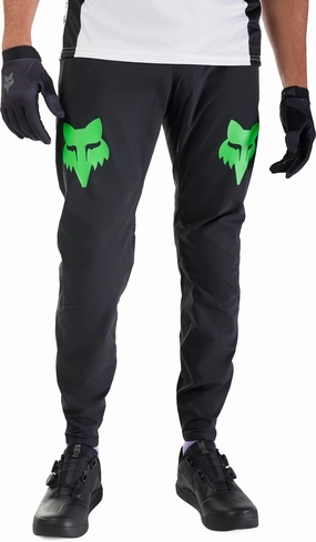 Fox Ranger Grid Mens Cycling Trousers - Black keychain venue