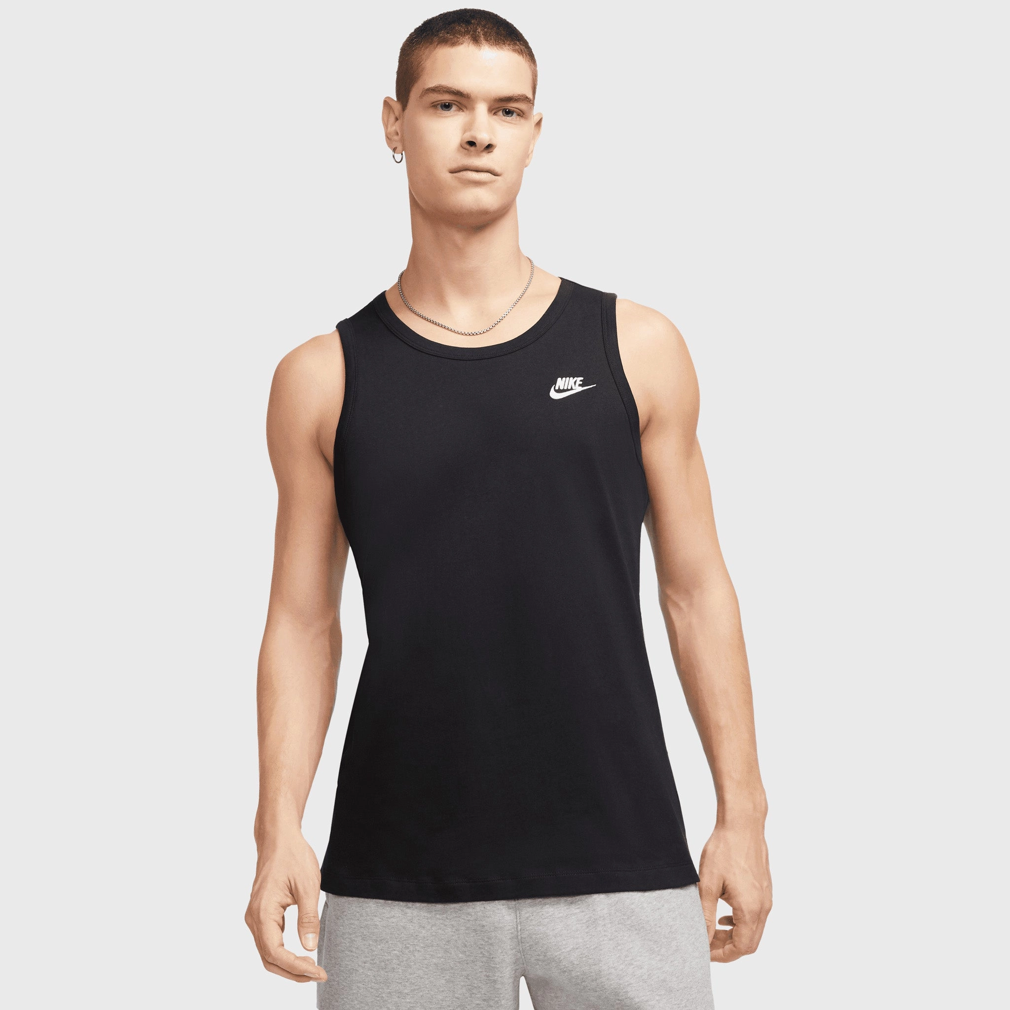 Lockdown Grip Nike Sportswear Club Tank Black / White
