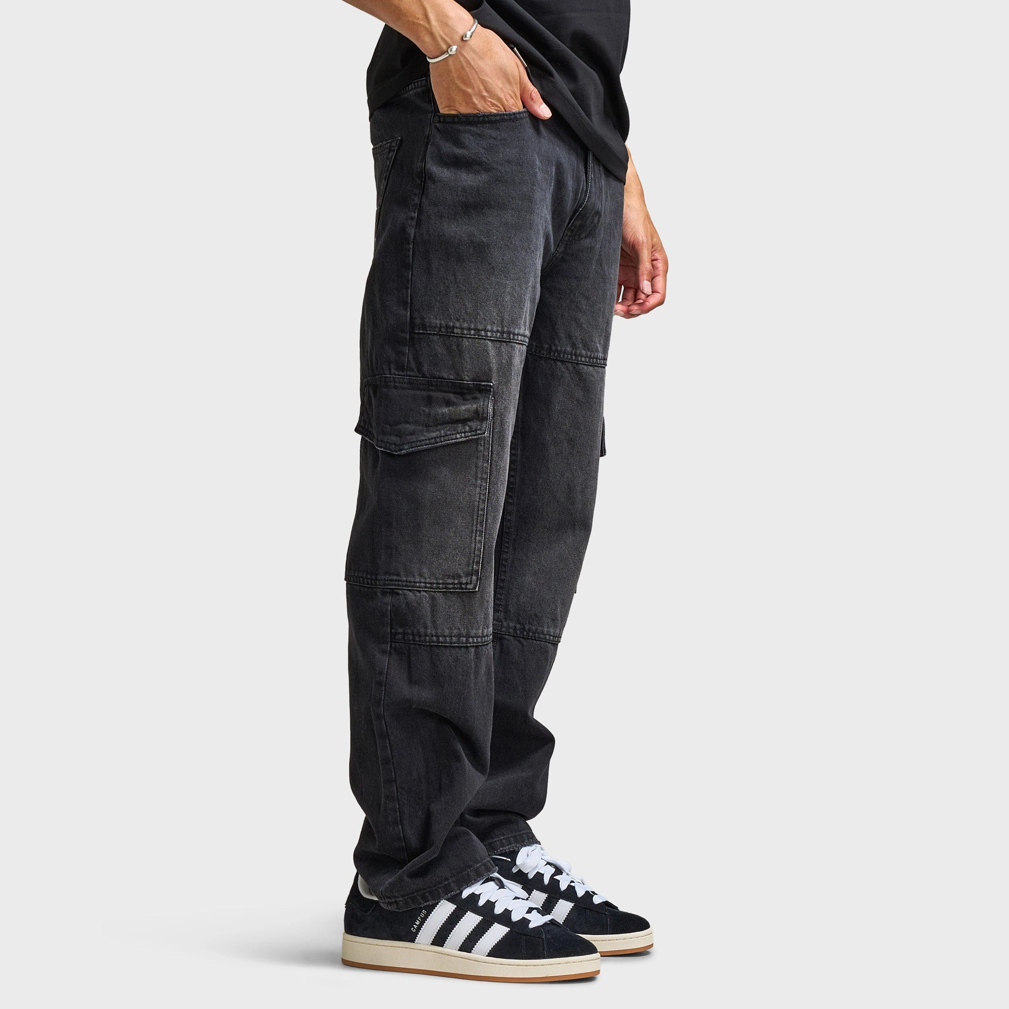 Hoodrich Force Straight-Leg Jeans / Black Ready For Action