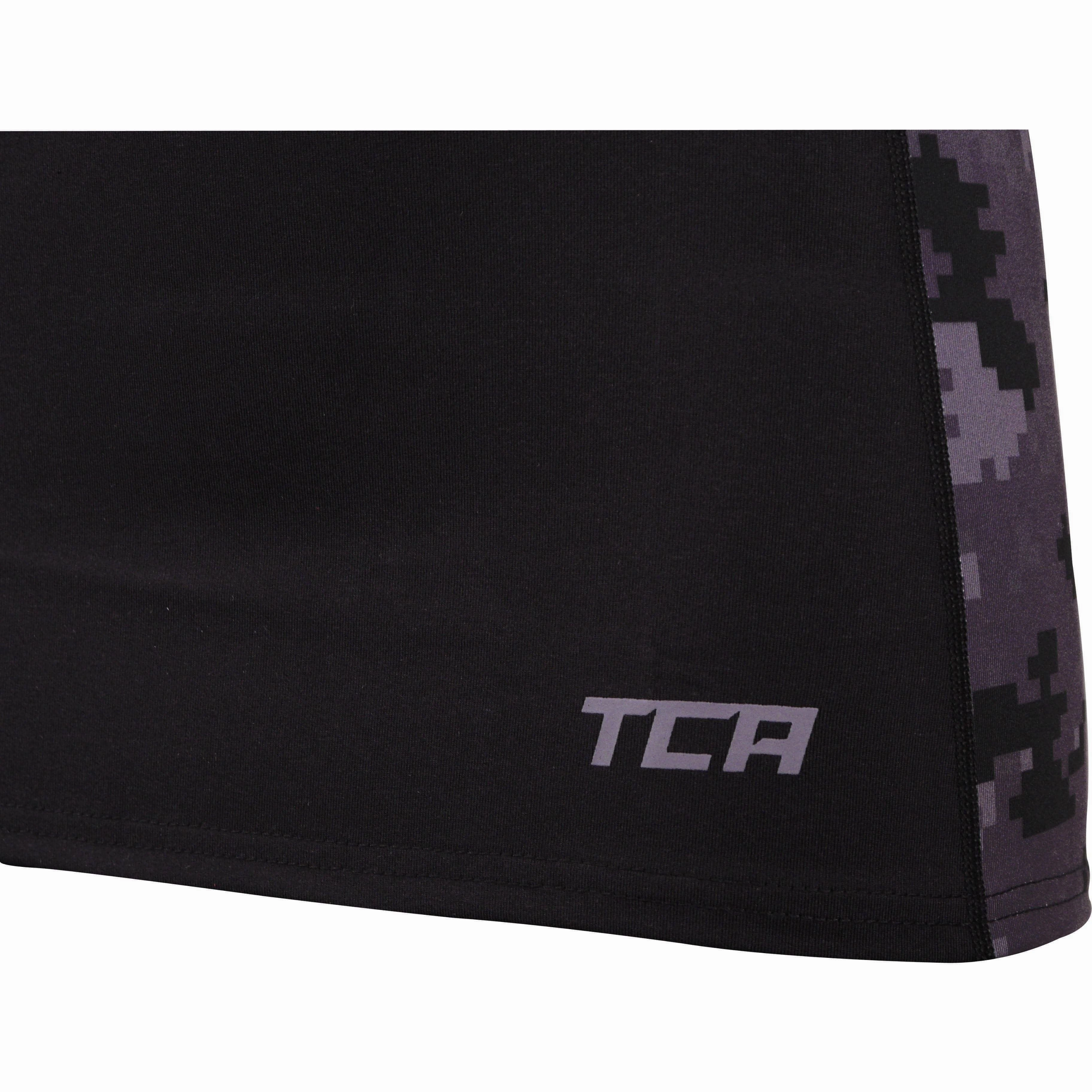 TCA Camo Print Womens Running Vest Tank Top - Black Craft Odor-resistant