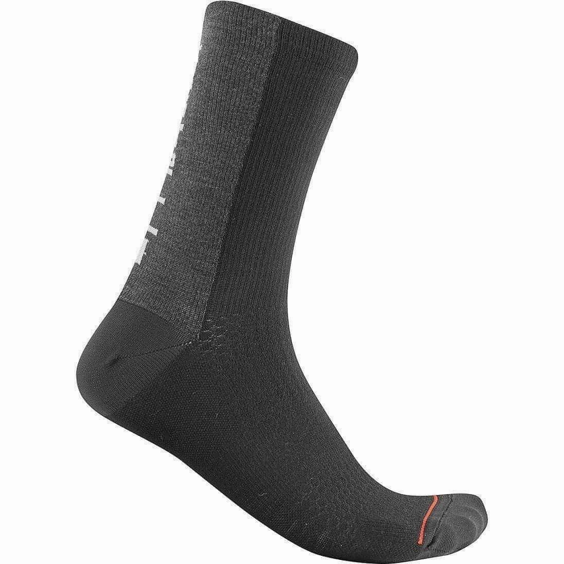 Castelli Bandito Wool 18 Cycling Socks - Black aluminum jewelry