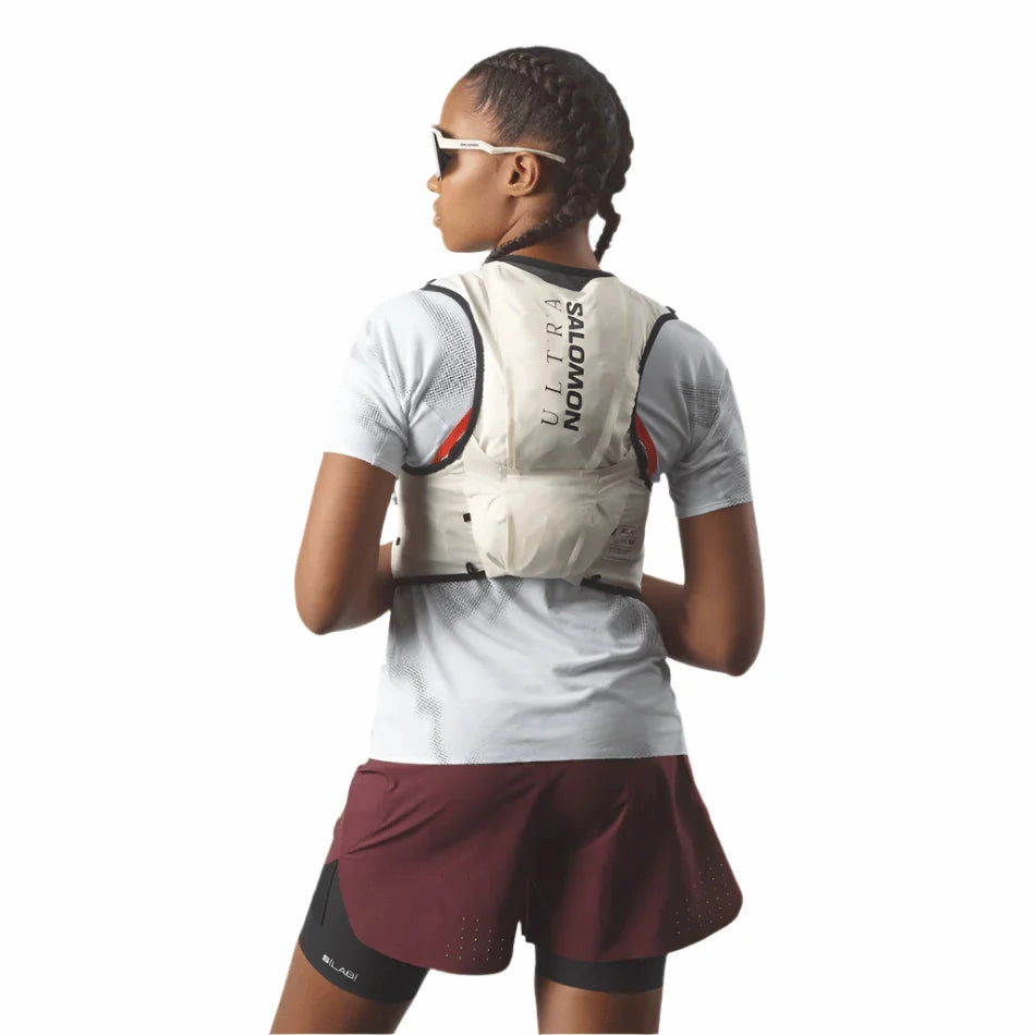 Water resistant coating Ventilated Side Panels S/Lab Ultra 10 Set Running Vest Vanilla Ice / Black