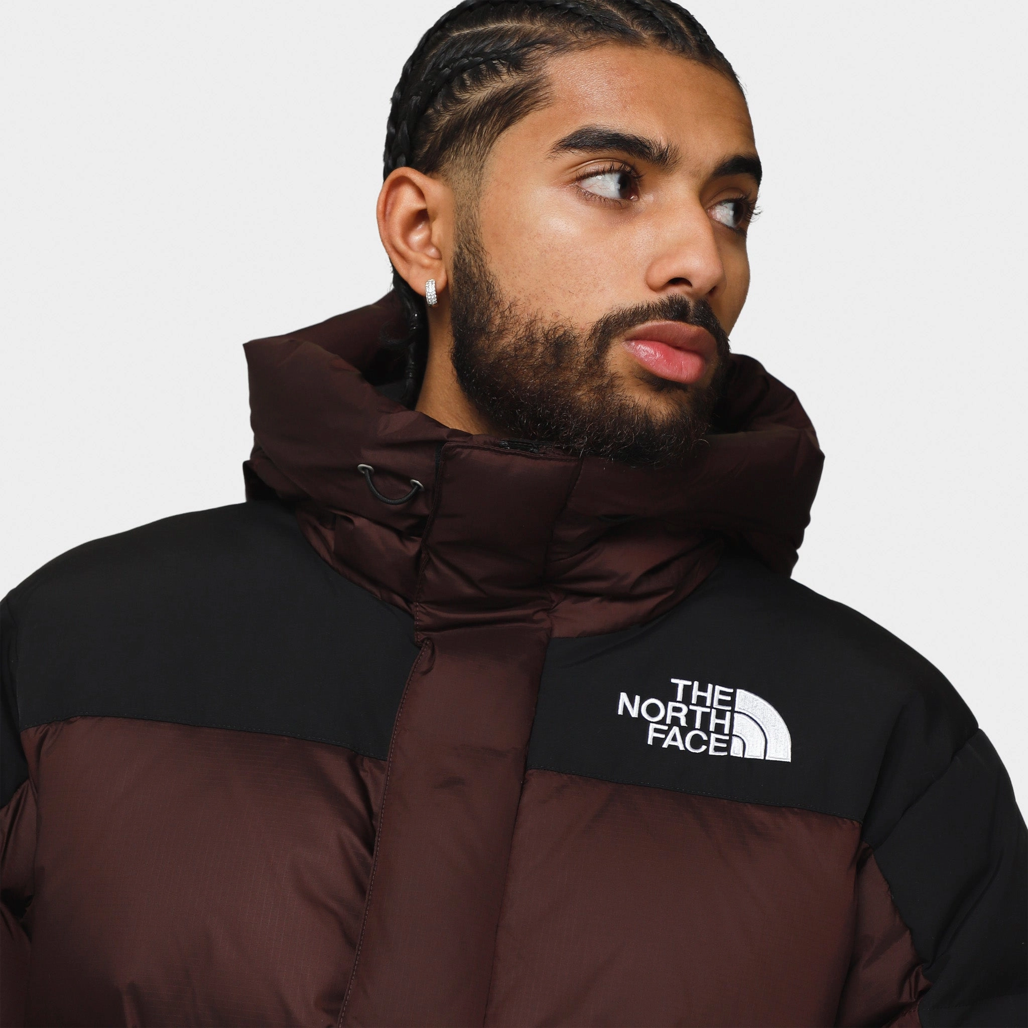 Sport-Ready Apparel The North Face HMLYN Down Parka Coal Brown / TNF Black
